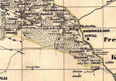 Mapa z 1831 r.